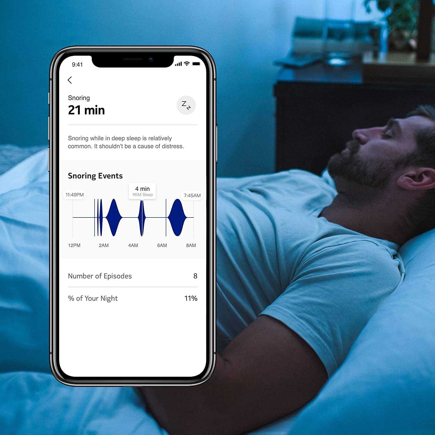 Mata Monitorująca Sen Withings Sleep Analyze