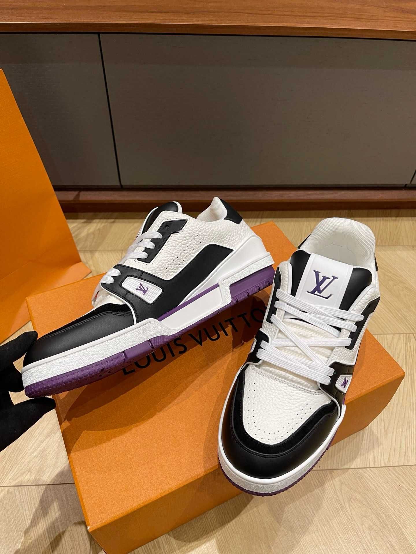 44 45 Мужские кроссовки Louis Vuitton Trainers кеды чоловічі кросівки