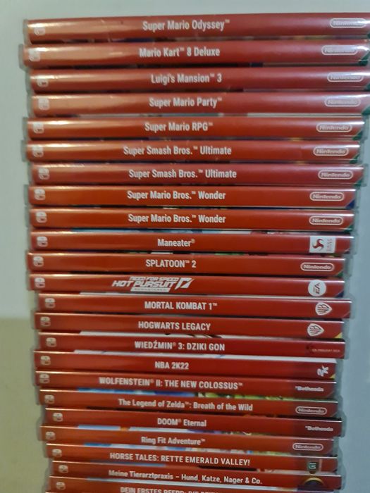 Gry Nintendo Switch OLED lite 2 Różne ceny