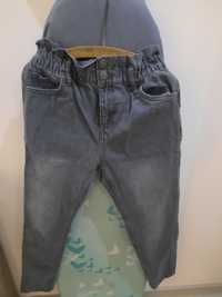 Spodni yeans roz 146/152 na gumie