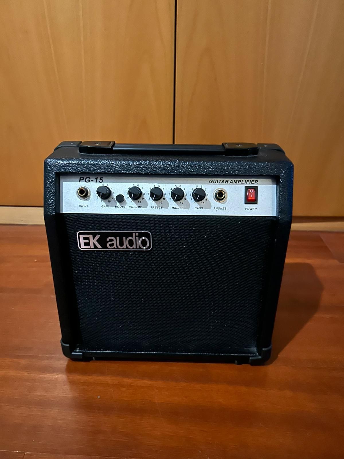 Amplificador de guitarra Ek audio pg-15