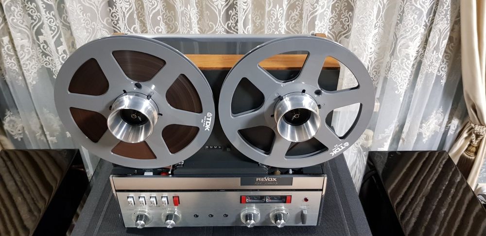 Revox A-77 сквозной канал 19-38 скорость толстый тонвал