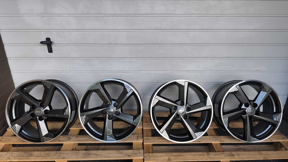 Felgi aluminiowe Audi Vw Skoda Mercedes Seat 18" 5x112 Et30 (OL633F)