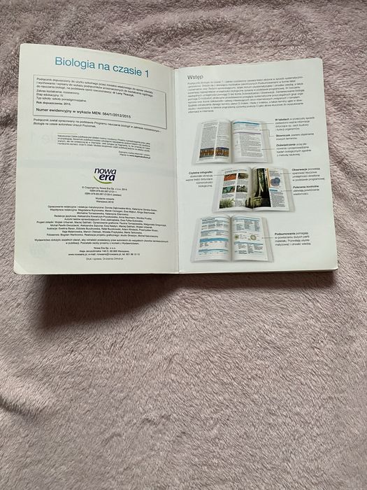 Biologia na czasie 1 zakres rozszerzony (nowa era)