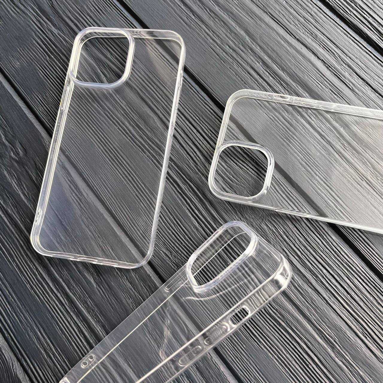 Чохол прозорий на Айфон 14 Pro Max iPhone Прозрачный чехол силиконовый