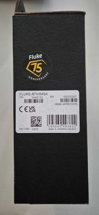 Conjunto FLUKE [NOVO]: Fluke 87V IMSK + Fluke 393 FC CAT III 1500 V
