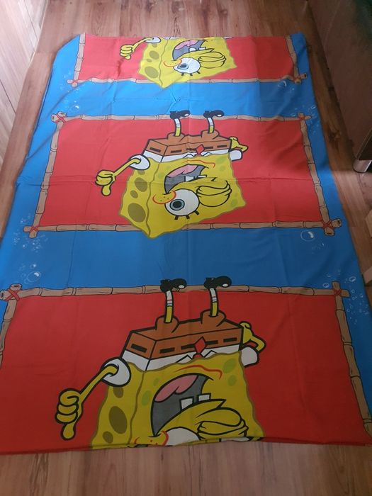 Pościel z motywem Sponge Bob i Auta