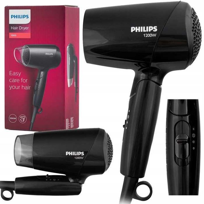 Suszarka Do Włosów Philips BHC010/10 1200W ThermoProtect Zimny Nawiew