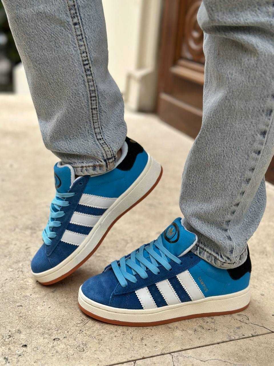 Adidas Campus Bright Blue White