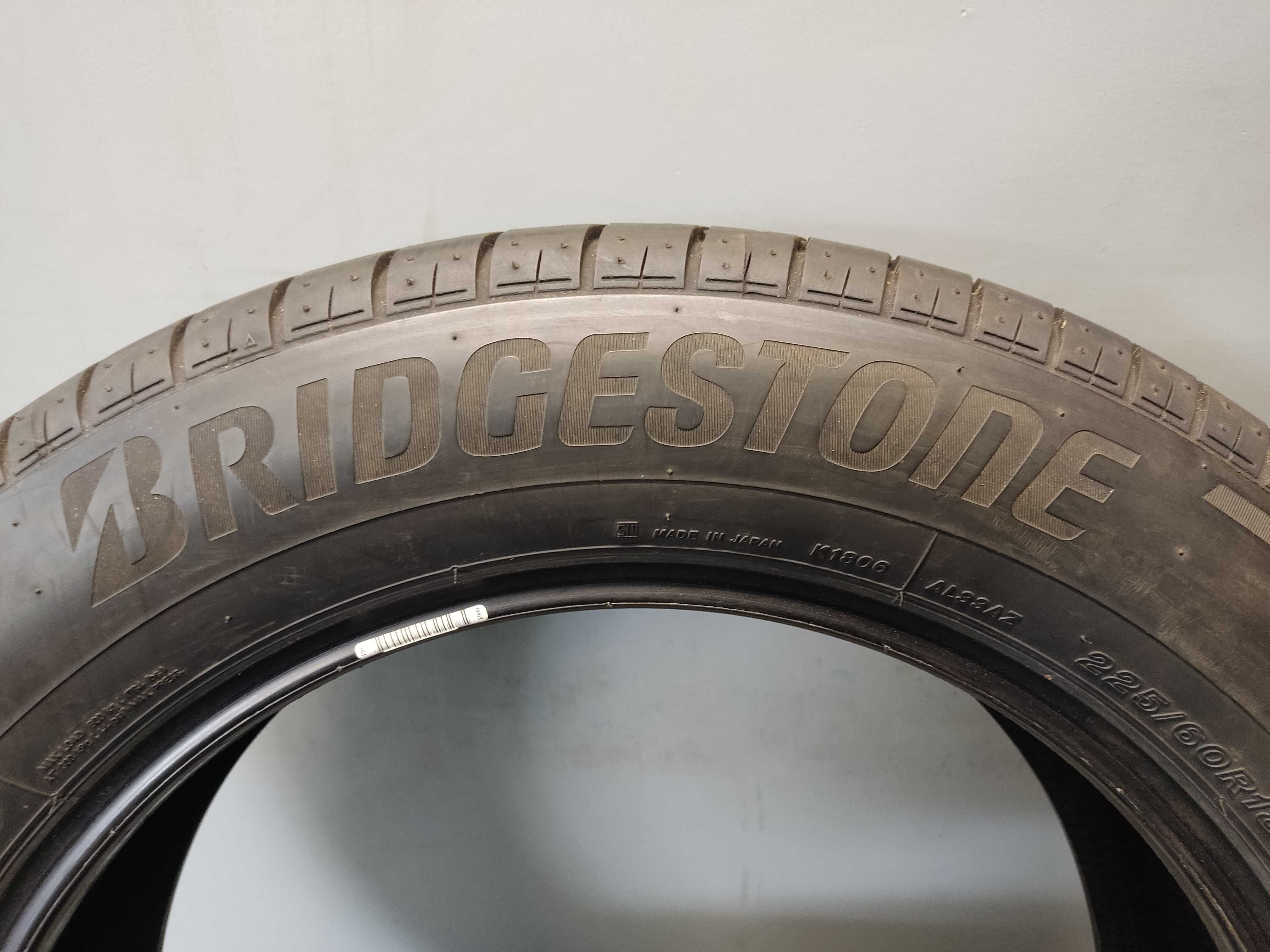 4x225/60R18 Bridgestone Alenza H/L 33, 100H, 2023 rok, Idealne