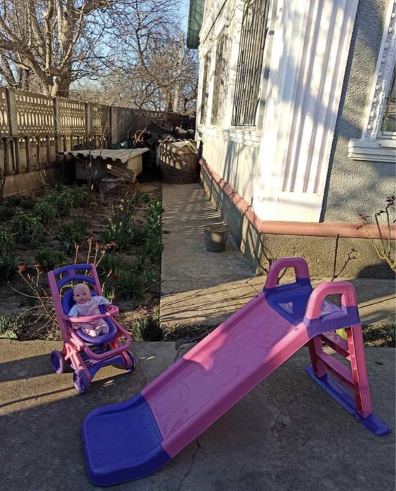 Топ! Дитяча гірка! Вулична гірка! Детская горка! Будинок