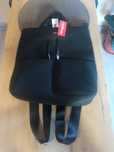 Plecak, torba czarna DKNY