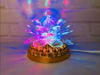 Яркая, Вращающаяся диско лампа Led full color rotating lamp