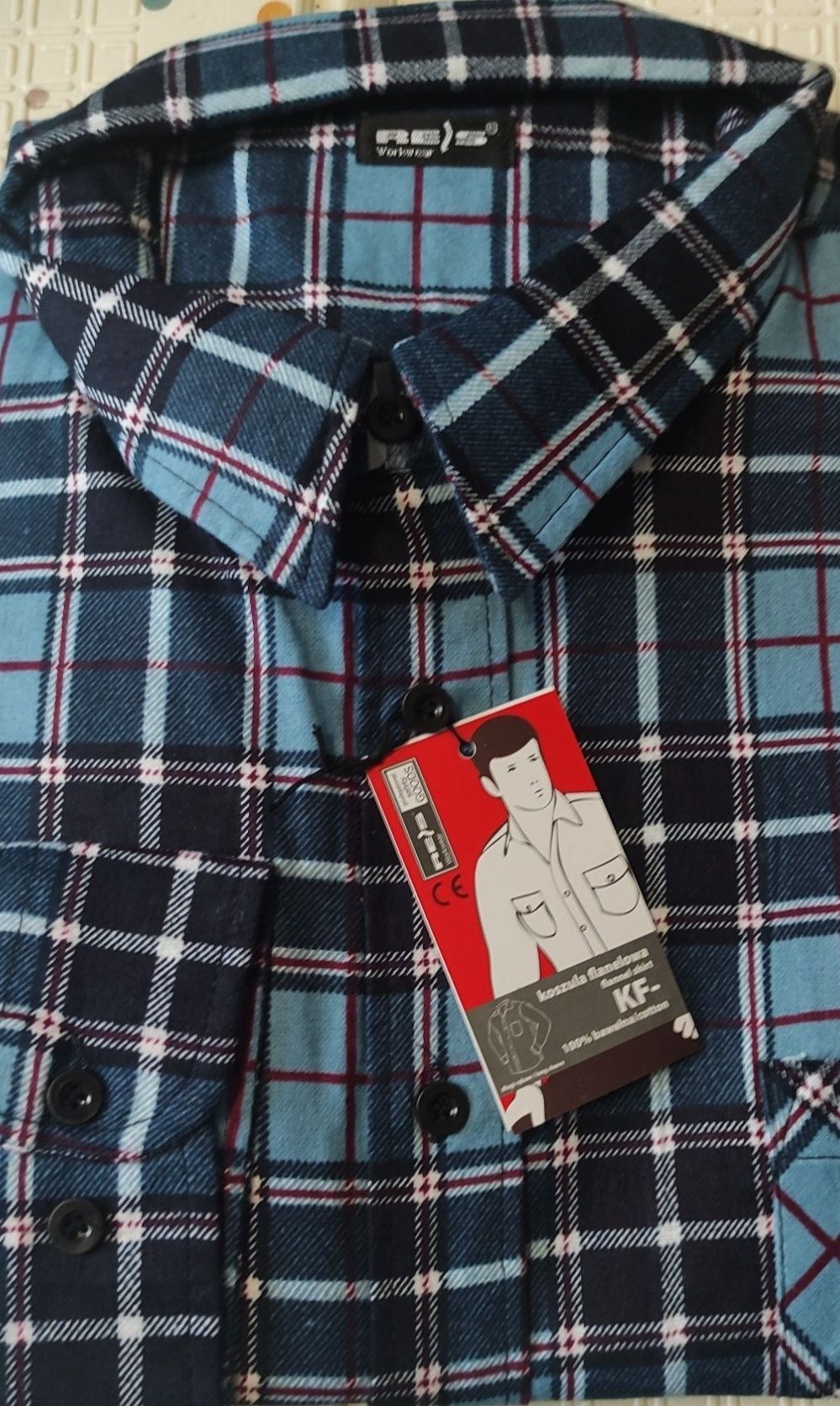 Koszula męska flanelowa XXXL