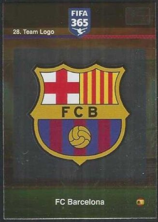 FC Barcelona Team Logo Card