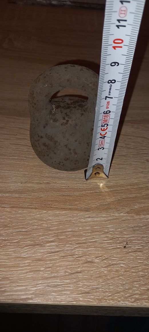 Odważnik stary 820g ze strychu stuletniego domu