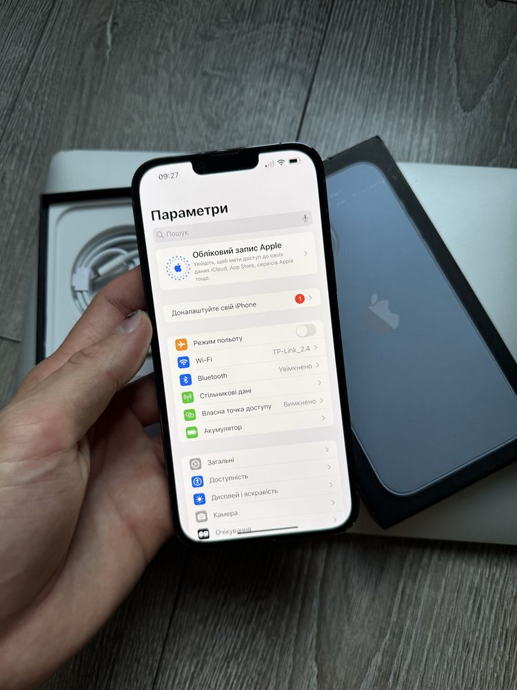 iphone 13 pro max 256gb 98% акб офіційний Neverlock