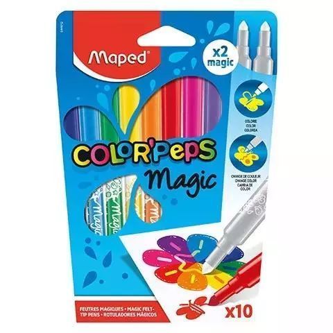 Flamastry Colorpeps Magic 8+2 MAPED. Maped