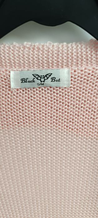 Casaco cor de rosa - tamanho S/M. Usado