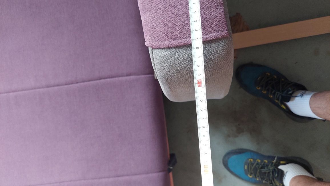 Sofa z funkcją spania 140x90