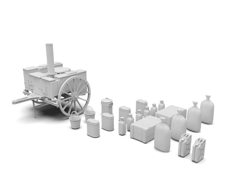 Збірна модель 1/35. Gulaschkanone, ICM 35415