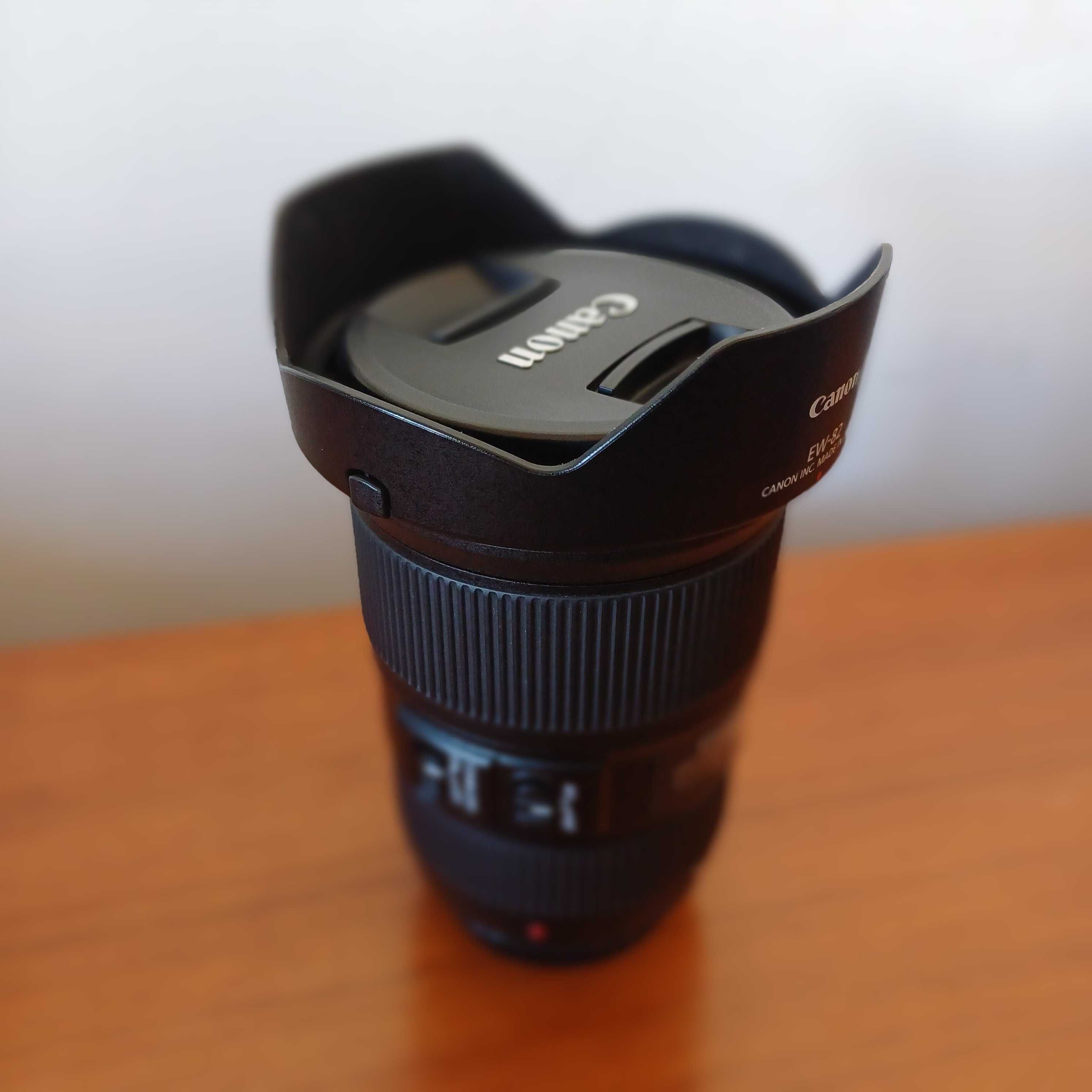 lente zoom Canon EF 16-35mm f/4 L IS USM