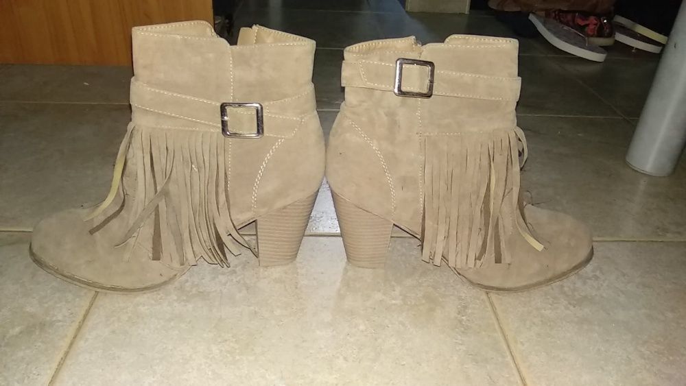 botas nº 40 da tino gonzalez usadas 1 vez