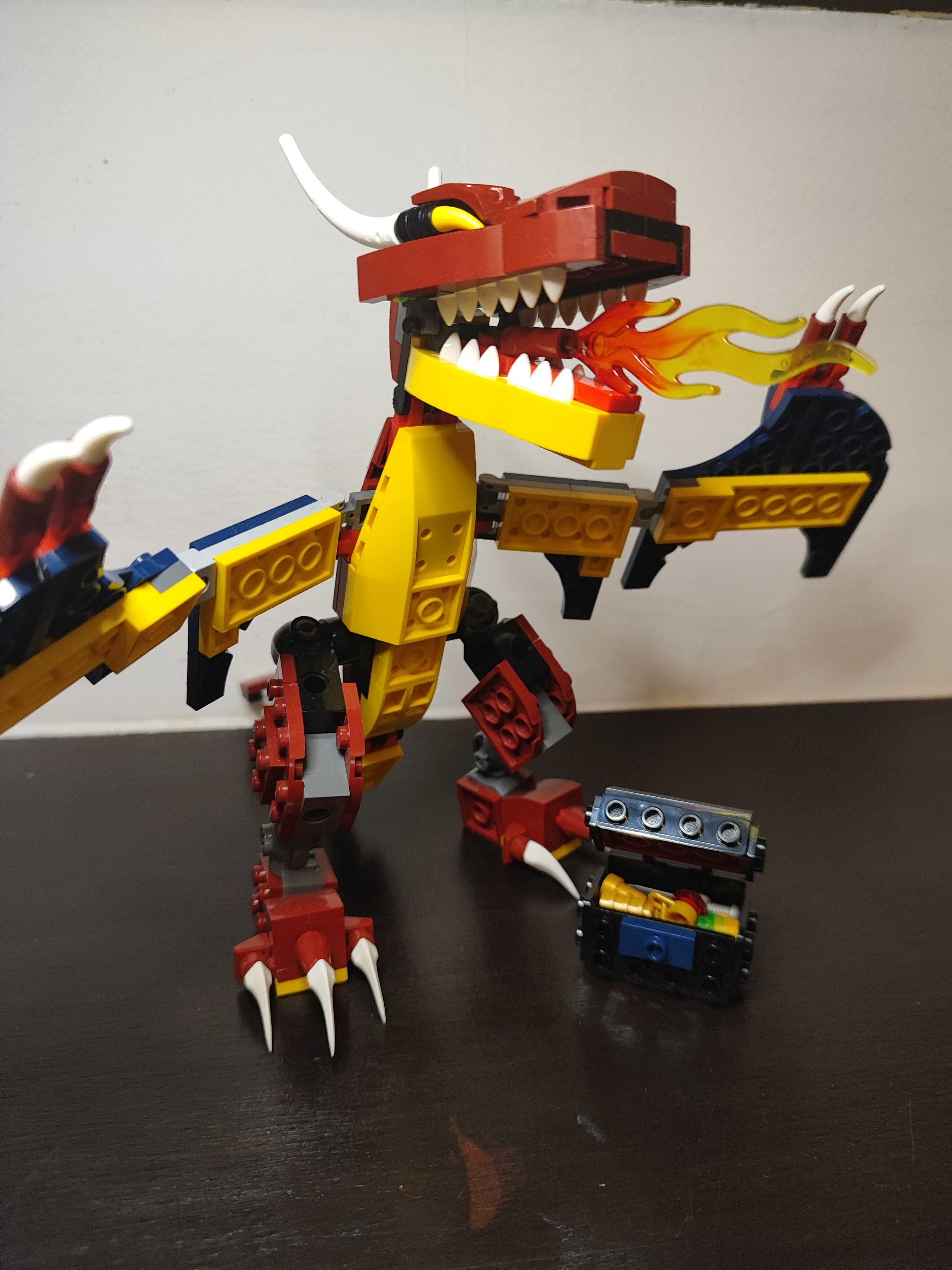 Zestaw LEGO 31102 Creator 3w1 - Smok ognia