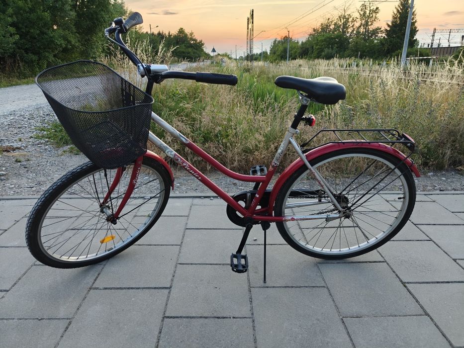 Rower Romet - damka, miejski koła 26 cali