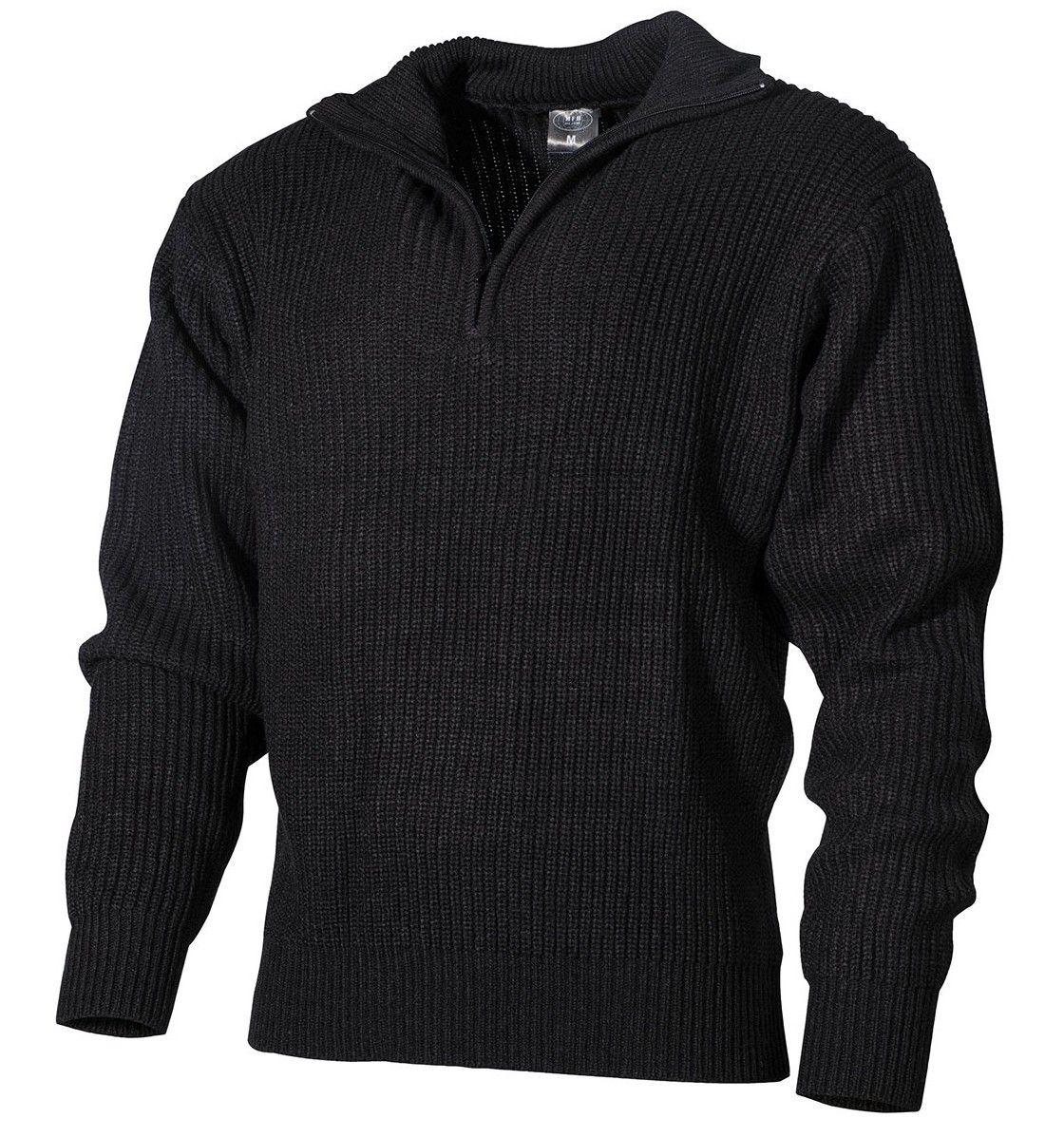 sweter "troyer" czarny 3xl