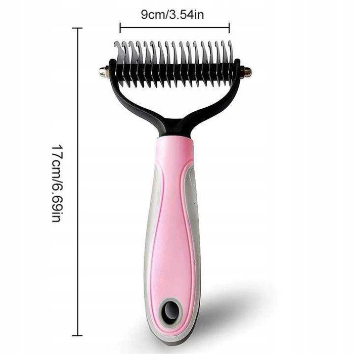 Zgrzebło trymer do kołtunów