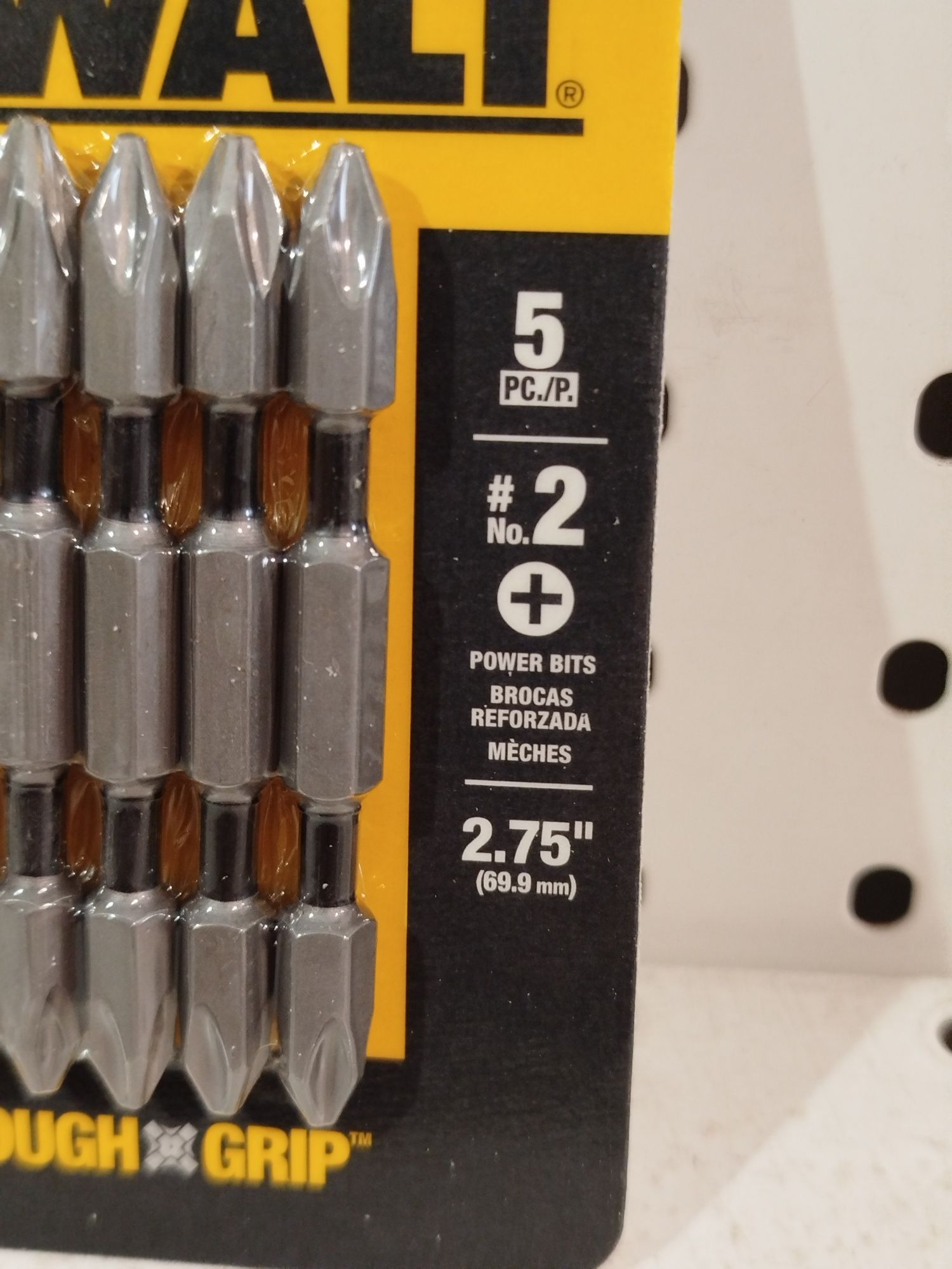 DeWalt DWA2DEPH2-5L набiр ударних біт PH2 Оригінал США