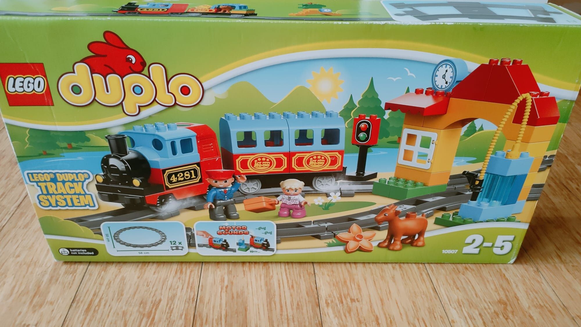 Mój pierwszy pociąg klocki LEGO Duplo 10507
