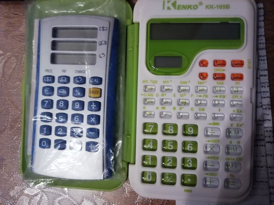 6 Máquinas  Calculadoras Novas Diversas