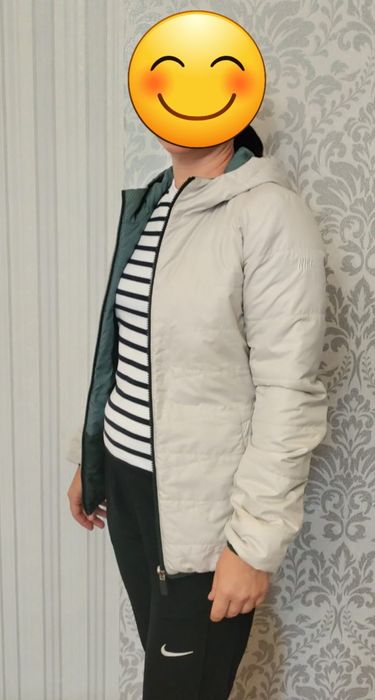 Продам фірмовий двостороній пуховик NIKE!У відмінному стані!!!