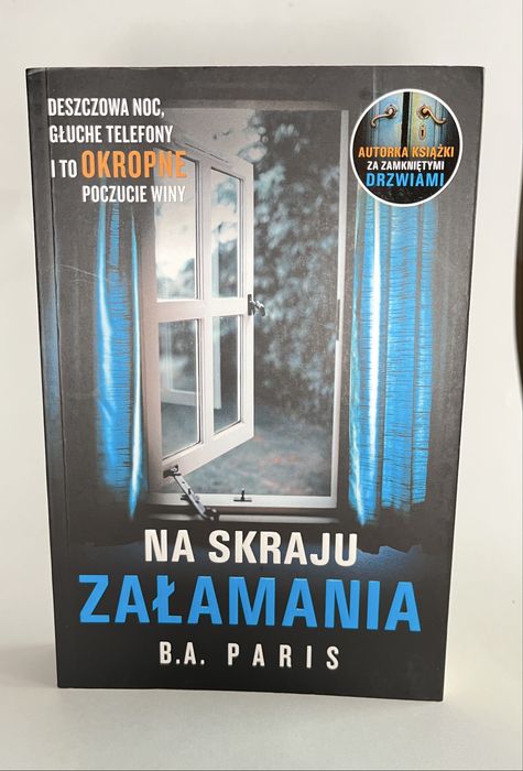 Książka „Na skraju załamania” B.A. Paris