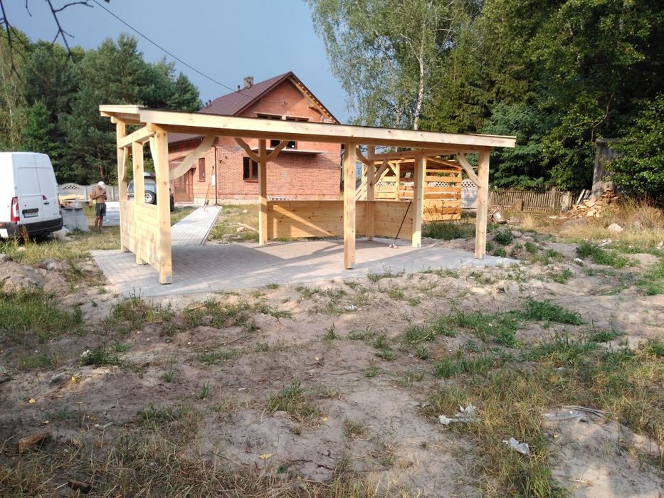 Wiata garażowa 6x 4 m Wiata na samochód