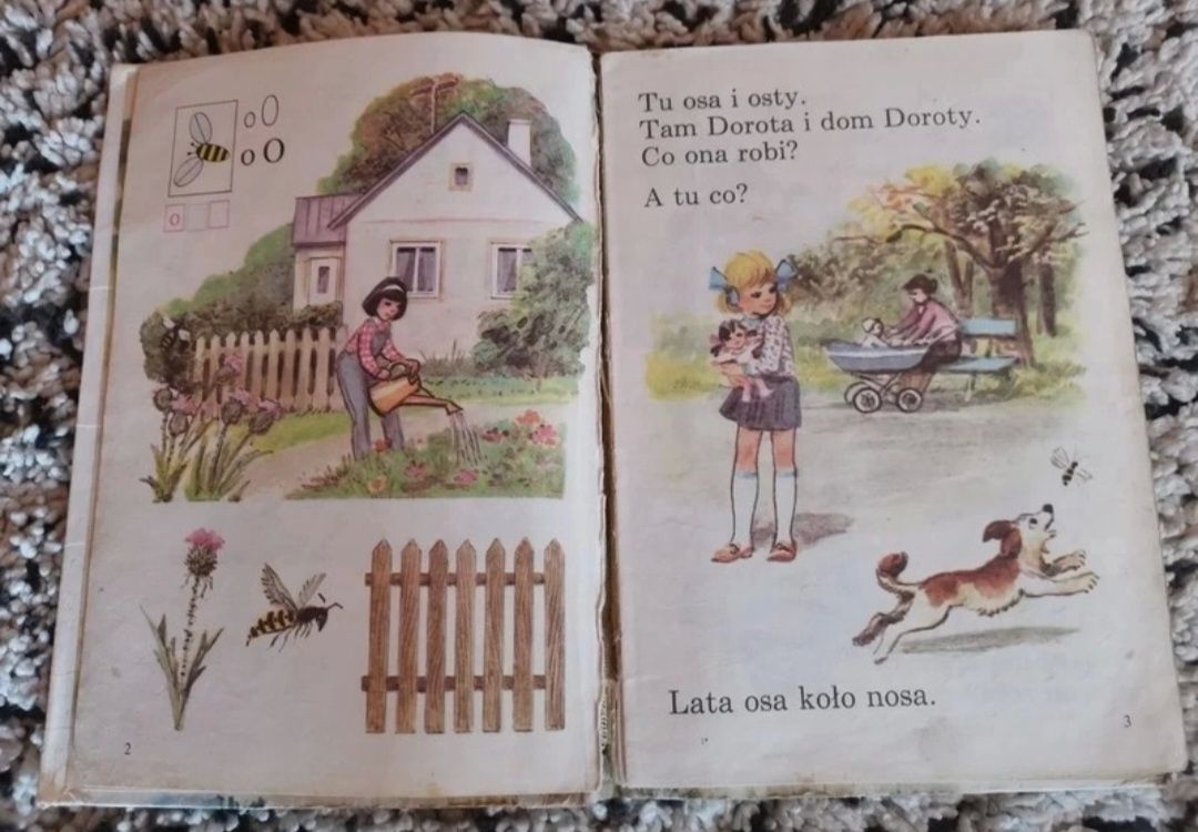 Litery nauka czytania Ewa I Feliks Przyłubscy PRL-u