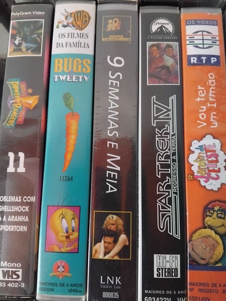 30 Filmes VHS Antigos