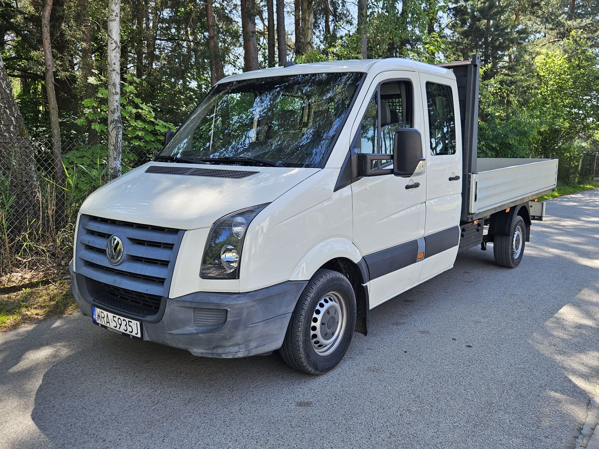 Vw Crafter 2.5 Tdi.  Doka 7 osób MAX brygadowka