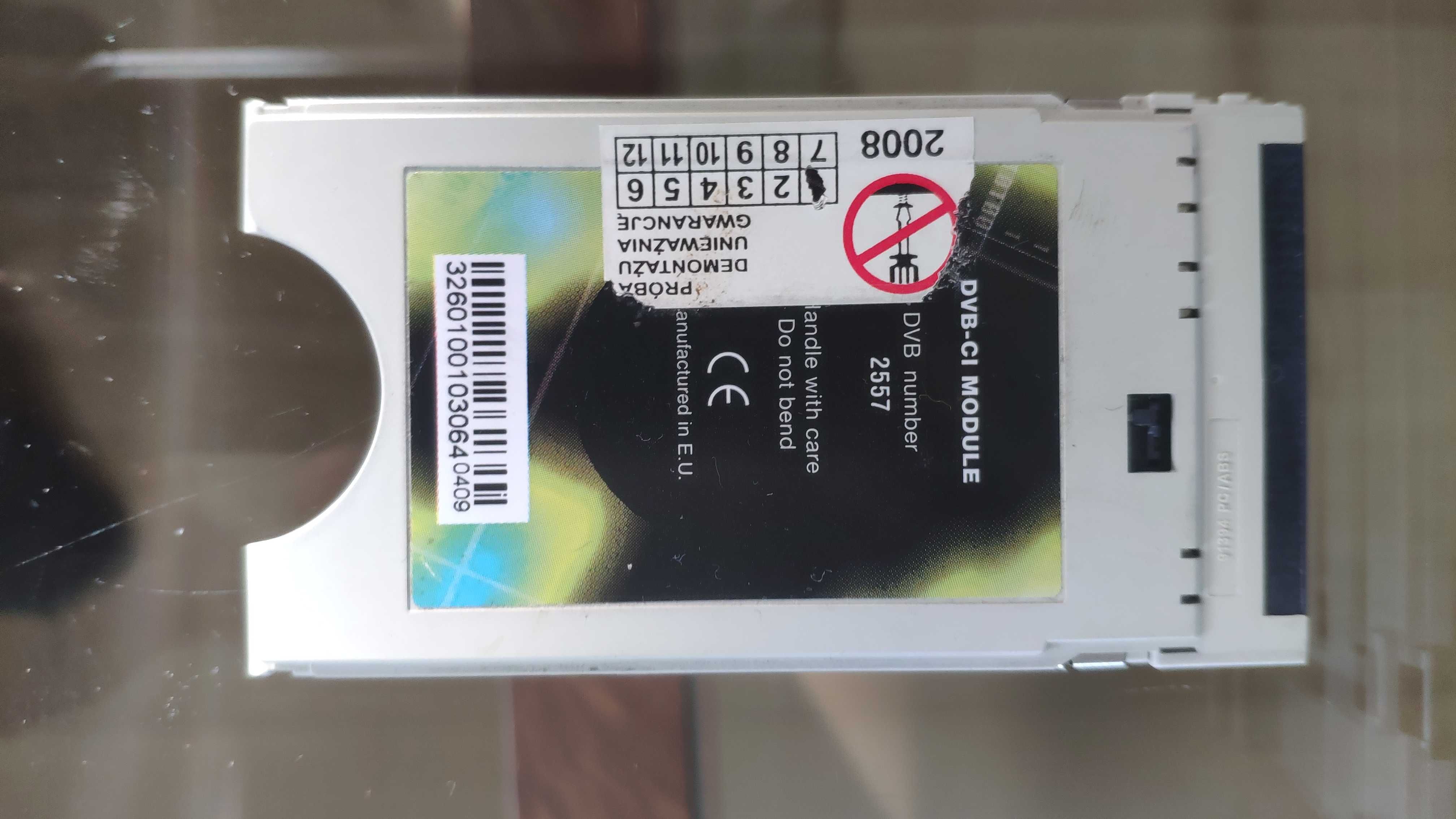 Komplet: karta DVB-CI module AstoneCRYPT+dekoder TOPFIELD:TF7700 HSCI