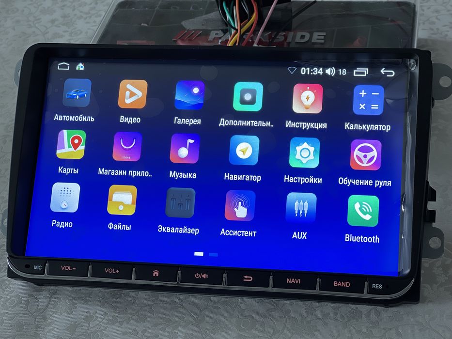 Магнітола універсальна Android 14Vag Volkswagen Skoda Seat Touran Golf