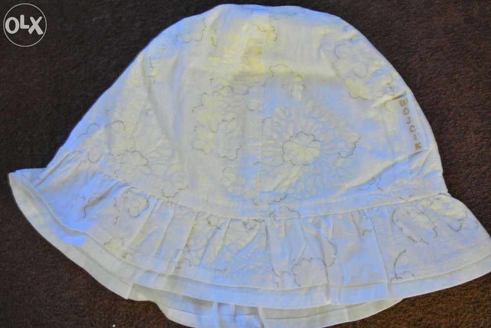 Wójcik komplet 86 chrzest sukienka+spodenki+kapelusz j.nowy