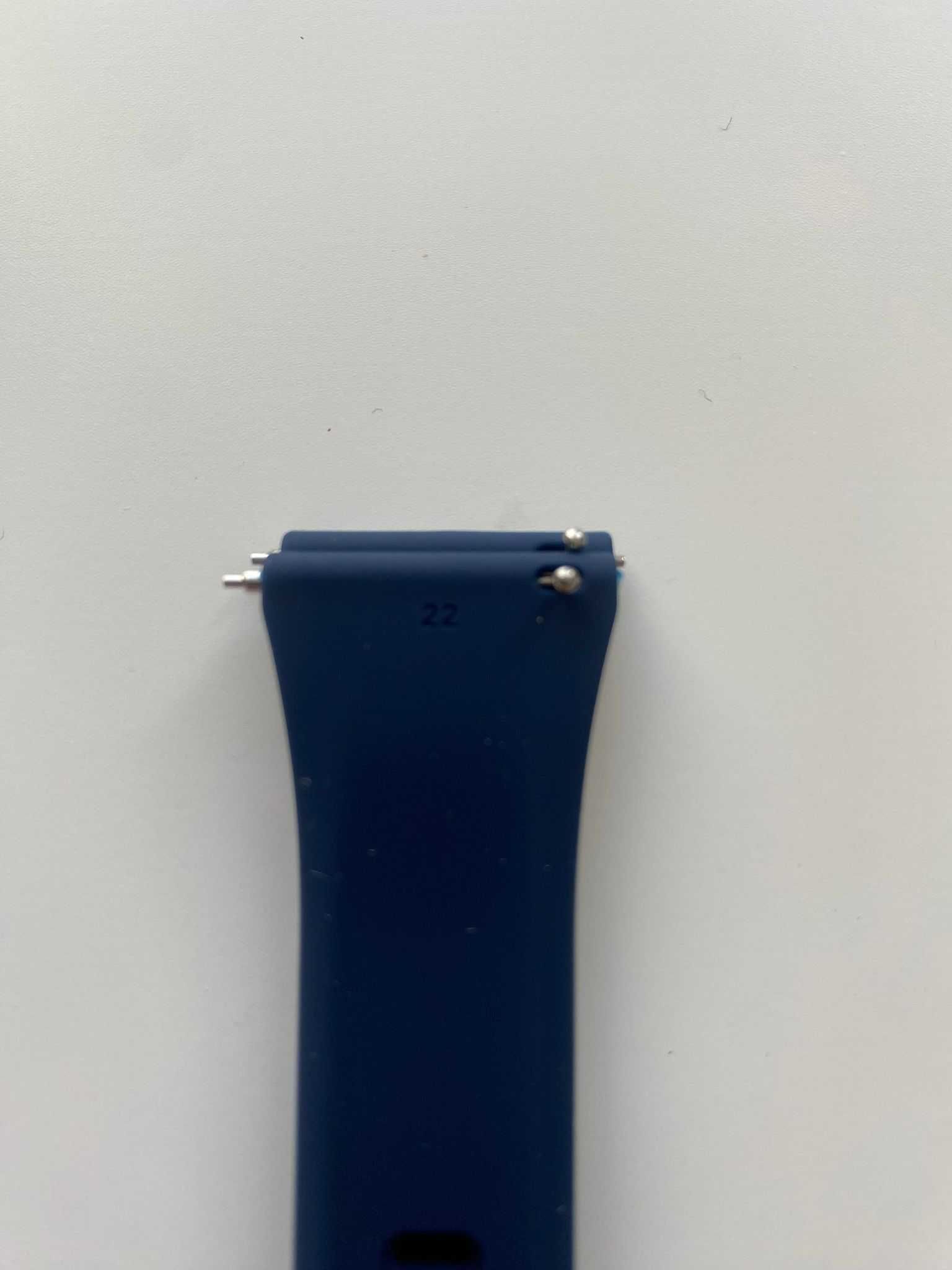 Pasek do zegarka - 22mm - ciemny niebieski