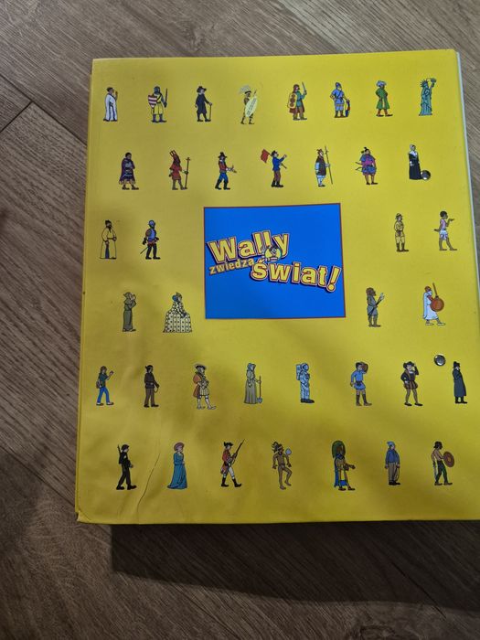 Wally poznaje historię świata cała seria z naklejkami lata 90-te