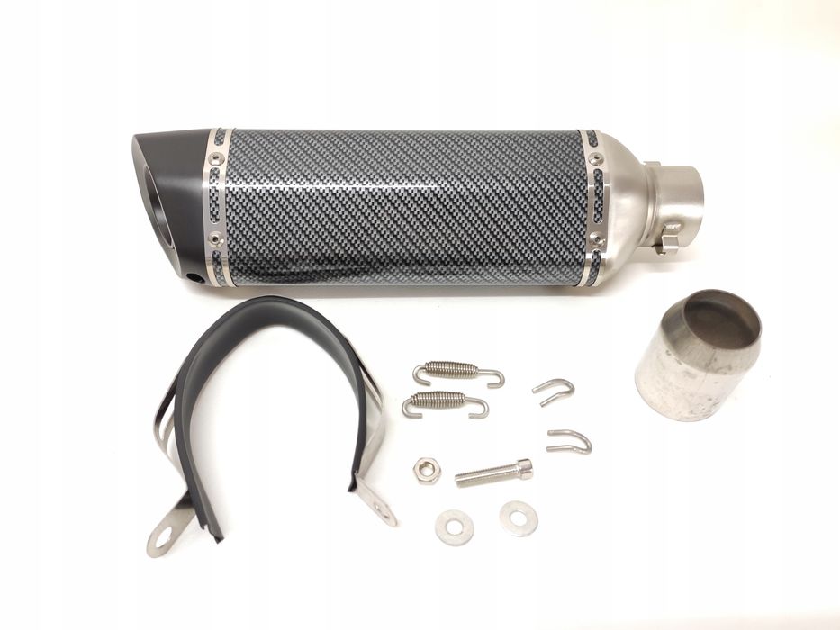 Wydech Tłumik Końcówka Akcesoryjna Sportowy Basowy DB KILLER Carbon
