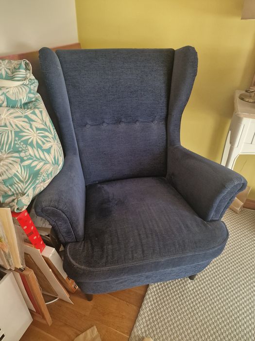Poltrona / Cadeirão Ikea azul escuro