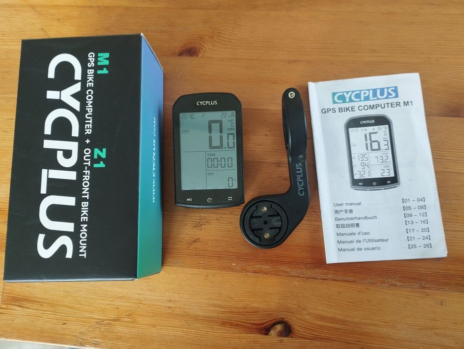 Komputer rowerowy Cycplus M1 z gps
