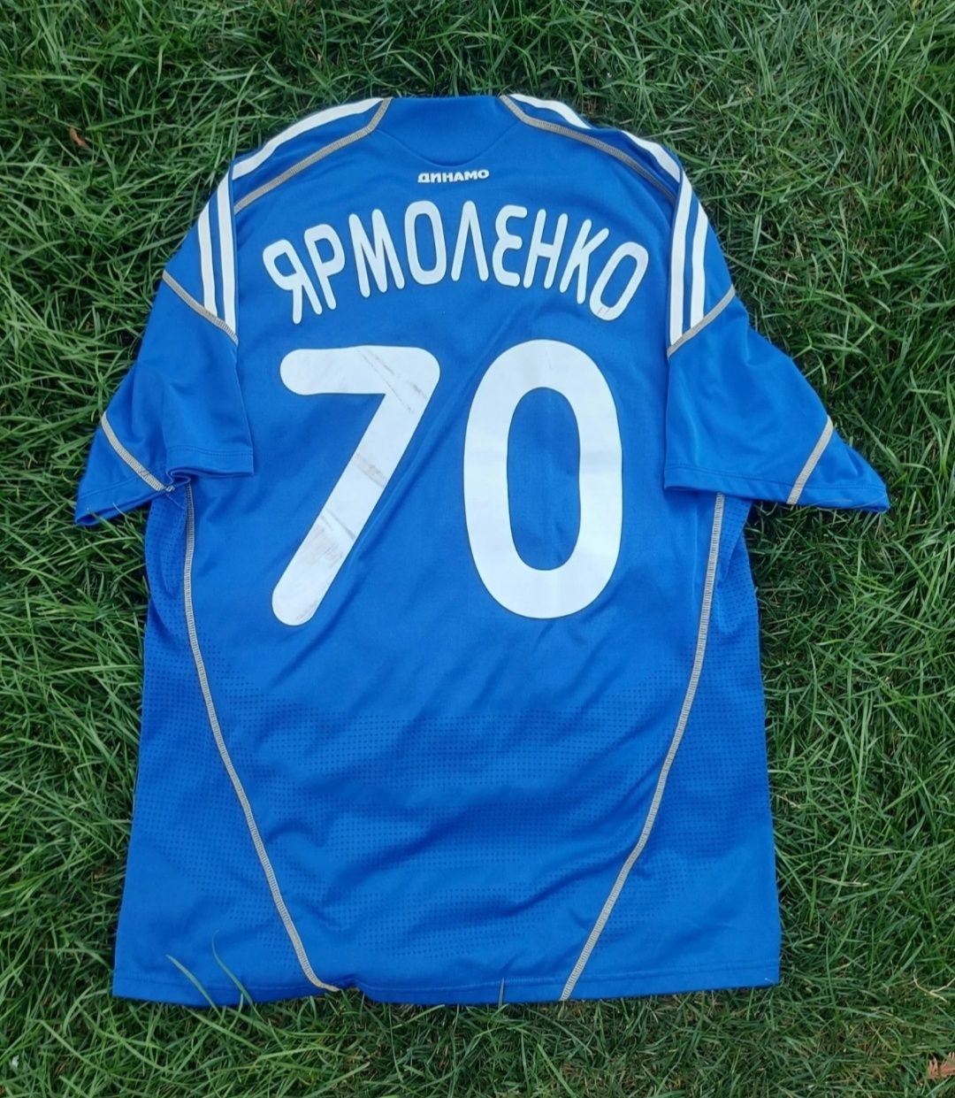 Camisola de jogo usada pelo Yarmolenko Dynamo Kyiv Dínamo Kiev