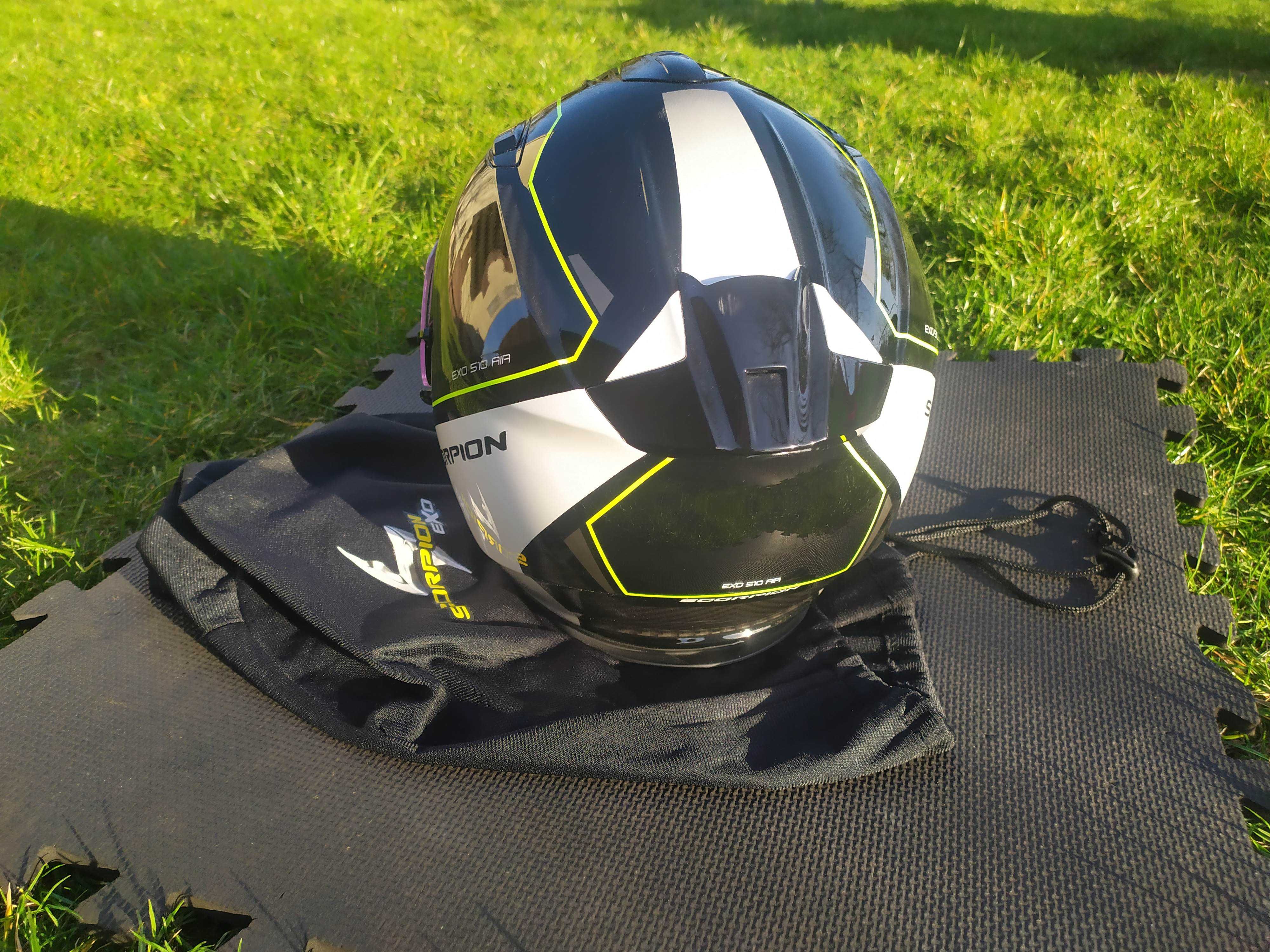 Kask integralny Scorpion Exo 510 Air rozm. L 58-60 cm PINLOCK stan bdb